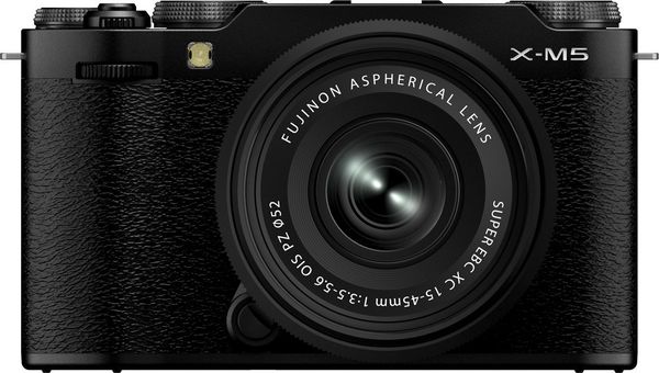 Aparat Fujifilm Mirrorless Digital Camera Fujifilm X-M5 + XC15-45 Kit Black. Aparaty bezlusterkowce FUJIFILM. Za 4,243.00 zł.
