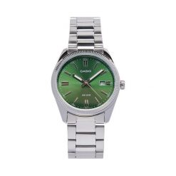Zegarek Casio. Szare zegarki męskie Casio, bez wzorów, srebrne. Za 249.99 zł.