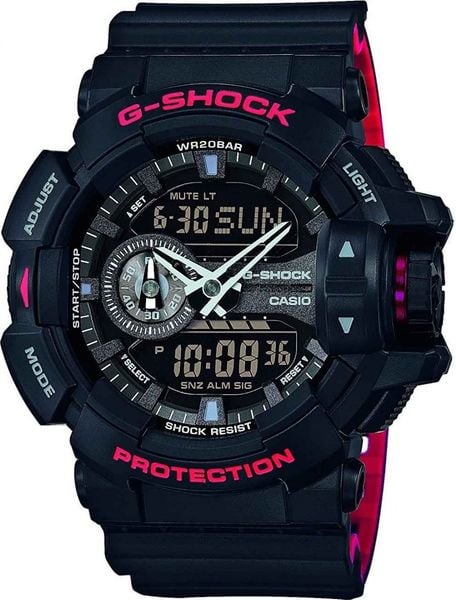 Zegarek Casio Zegarek męski Casio GA-400HR-1AER. Zegarki męskie Casio, bez wzorów. Za 503.46 zł.