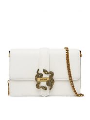 Just Cavalli Torebka 80RA5PA6 ZSA89 Biały. Białe torebki do ręki damskie Just Cavalli, bez wzorów, ze skóry, bez dodatków. Za 660.99 zł.