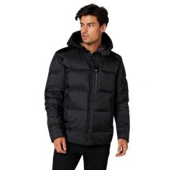 Kurtka trekkingowa męska Helly Hansen Active Winter Parka. Czarne kurtki męskie Helly Hansen, m, bez wzorów, z poliamidu, casualowe, bez kołnierzyka, bez kaptura. Za 916.55 zł.