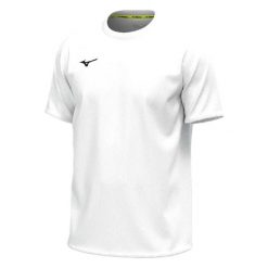 T-shirt Mizuno Team Training. Niebieskie t-shirty damskie Mizuno, bez wzorów, sportowe, bez kołnierzyka, bez ramiączek. Za 118.50 zł.