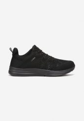 Czarne Buty Sportowe na Płaskiej Podeszwie z Cholewką przed Kostkę Izzabelle. Czarne buty sportowe męskie Born2be, bez wzorów, przed kostkę, bez zapięcia. Za 109.99 zł.