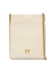 PINKO Torebka Flat Satchel AI 25-26 PCPL 105352 A0QO Écru. Torebki do ręki damskie Pinko, bez wzorów, ze skóry, bez dodatków. Za 1,059.00 zł.