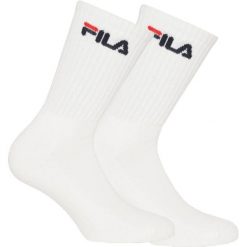 Fila skarpetki 2-pack białe 35-38. Białe skarpetki damskie Fila, bez wzorów. Za 136.99 zł.