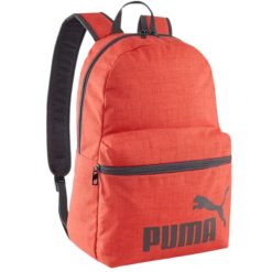 Plecak Puma Phase III. Czerwone plecaki damskie Puma, bez wzorów, z poliesteru, sportowe. Za 89.00 zł.