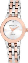 Zegarek Anne Klein Damski z diamentem AK/1931SVRT Diamond Silver Rose Gold. Czerwone zegarki damskie Anne Klein. Za 384.00 zł.