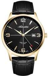 Zegarek męski Adriatica A8331.1254M czarny. Czarne zegarki męskie Adriatica, bez wzorów. Za 2,790.00 zł.