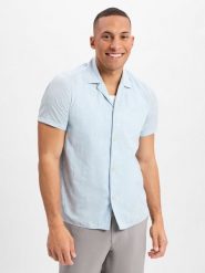 Drykorn koszula casual - Bijan Mężczyźni Regular Fit Bawełna niebieski, M. Niebieskie koszule męskie DRYKORN, m, bez wzorów, z bawełny, casualowe, bez kołnierzyka, bez ramiączek. Za 599.95 zł.