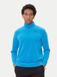 Jack Wolfskin Polar Taunus Hz 1709522 Niebieski Regular Fit. Niebieskie bluzy sportowe męskie Jack Wolfskin, m, bez wzorów, z polaru, bez kaptura. Za 209.99 zł.