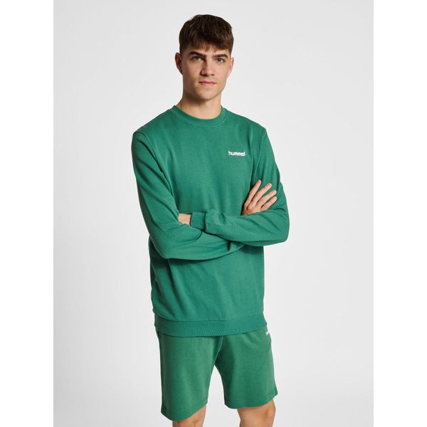 Bluza Hummel Lgc Gabe. Zielone bluzy męskie Hummel, xl, bez wzorów, sportowe, bez ramiączek, bez kaptura. W wyprzedaży za 197.50 zł.