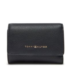 Portfel Tommy Hilfiger. Niebieskie portfele damskie Tommy Hilfiger. Za 259.99 zł.
