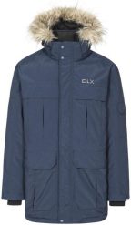 4090 Dlx Highland - Męska kurtka puchowa Navy. Niebieskie kurtki sportowe męskie DLX, na zimę, m, bez wzorów, z dzianiny, bez kaptura, narciarskie. Za 663.99 zł.