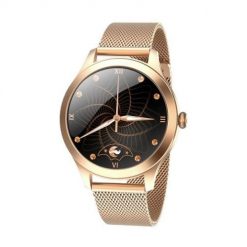 MaxCom FW42 GOLD smartwatch / zegarek sportowy 2,77 cm (1.09") TFT Cyfrowy 240 x 240 px Ekran dotykowy Złoto. Żółte, cyfrowe zegarki smartwatch MAXCOM, bez wzorów. Za 257.99 zł.