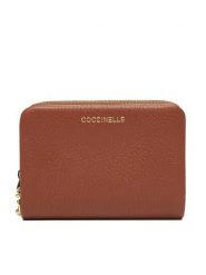 Coccinelle Portfel E2 TBM 11 E9 01 Brązowy. Brązowe portfele damskie Coccinelle, ze skóry. Za 499.99 zł.