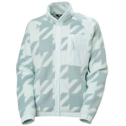 Sweter damski Helly Hansen Imperial Printed Pile Snap. Niebieskie swetry nierozpinane damskie Helly Hansen, bez wzorów, sportowe, bez kołnierzyka, bez ramiączek. Za 633.00 zł.