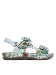 Laura Vita Sandały Liloo 06 Kolorowy. Sandały damskie Laura Vita, bez wzorów, ze skóry, bez obcasa, na płaskiej podeszwie, bez zapięcia. Za 429.99 zł.