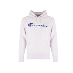 Bluza trekking męska. Fioletowe bluzy męskie Champion, m, bez wzorów, z bawełny, z kapturem, trekkingowe. Za 219.00 zł.