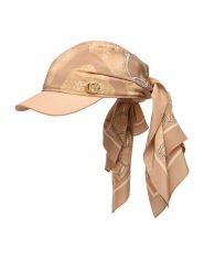 Guess Czapka z daszkiem AW5618 POL01 Beżowy ciemny. Brązowe czapki damskie Guess, z aplikacjami, z poliesteru. Za 234.99 zł.