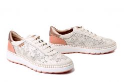 PIKOLINOS Arenas W0C-6621C1 nata, półbuty damskie. Brązowe półbuty damskie Pikolinos, na lato, bez wzorów, bez obcasa, bez zapięcia. Za 548.17 zł.