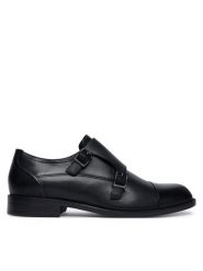 BOSS Półbuty Tayil Monk 50568808 Czarny. Czarne buty wizytowe męskie Boss, bez wzorów, ze skóry, bez obcasa, bez zapięcia. Za 894.99 zł.