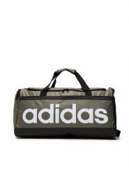 Adidas Torba sportowa Essentials Linear Duffel Bag Medium HR5350 Zielony. Zielone torby sportowe męskie Adidas, bez wzorów, z materiału. Za 89.99 zł.