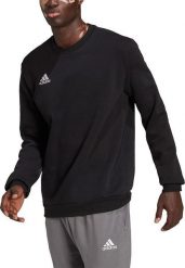 Adidas adidas Entrada 22 Sweatshirt H57478 Czarne S. Czarne bluzy męskie Adidas, m, bez wzorów, bez ramiączek, bez kaptura. Za 115.41 zł.