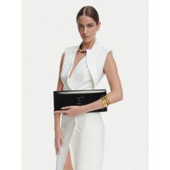 Torebka Elisabetta Franchi. Czarne torebki do ręki damskie Elisabetta Franchi, bez wzorów, bez dodatków. Za 939.99 zł.