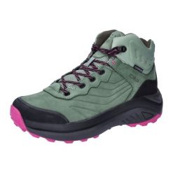 Damskie buty trekkingowe CMP Juukat WP Mid. Zielone obuwie trekkingowe damskie CMP, z gumy, bez zapięcia. Za 501.00 zł.