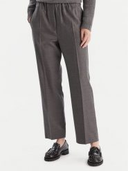 Weekend Max Mara Spodnie materiałowe Hataley 2525136022 Szary Regular Fit. Szare spodnie materiałowe damskie Weekend Max Mara, bez wzorów, z materiału. Za 1,039.00 zł.