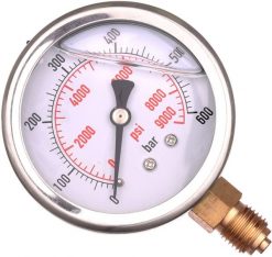 Fluke Manomet ciśnieniomierz Zegar Glicerynowy 63mm 0-600 bar Gwint 1/4 Dolny. Ciśnieniomierze Fluke. Za 36.99 zł.