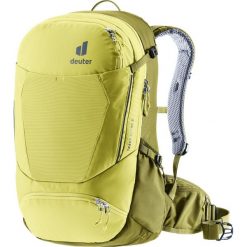 Plecak rowerowy Deuter Trans Alpine 24 - sprout/cactus. Szare plecaki damskie Deuter, bez wzorów, sportowe. Za 719.99 zł.