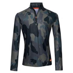 Bluza narciarska Męska Gareth & Lucas Three. Czarne bluzy sportowe męskie GARETH & LUCAS, na zimę, m, bez wzorów, z elastanu, bez kaptura, narciarskie. Za 229.99 zł.