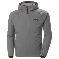Kurtka wodoodporna Helly Hansen ODIN LT STRETCH INS 2.0. Niebieskie kurtki męskie Helly Hansen, bez wzorów, sportowe, z kapturem. W wyprzedaży za 887.00 zł.
