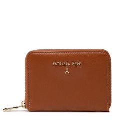 Portfel Patrizia Pepe. Brązowe portfele damskie Patrizia Pepe. Za 319.99 zł.