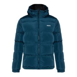 Kurtka zimowa męska PROSTO Adament. Niebieskie kurtki sportowe męskie Prosto., na jesień, m, bez wzorów, z materiału, z kapturem, trekkingowe. Za 339.99 zł.