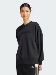 Adidas Bluza Seasonal Essentials Stain V-Neck Sweatshirt KS2800 Czarny Regular Fit. Czarne bluzy damskie Adidas, xl, bez wzorów, z bawełny, bez ramiączek, bez kaptura. Za 238.99 zł.