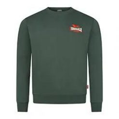 Bluza Lonsdale Lympstone. Czerwone bluzy męskie Lonsdale, m, bez wzorów, eleganckie, bez ramiączek, bez kaptura. Za 229.50 zł.