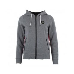 Damska bluza polarowa Peak Mountain Acharles. Szare bluzy damskie Peak Mountain, bez wzorów, z polaru, sportowe, bez ramiączek, bez kaptura. Za 187.00 zł.