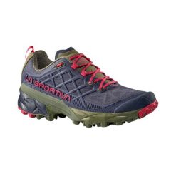 Damskie buty trekkingowe La Sportiva Akyra II. Niebieskie obuwie trekkingowe damskie La Sportiva, bez zapięcia. Za 780.10 zł.