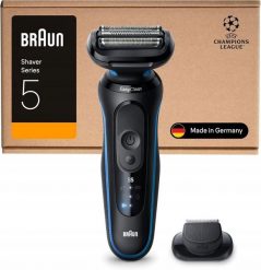 Golarka Braun Series 5 golarka elektryczna 50min pracy z nasadką trymera 52-B1200SI. Golarki i trymery BRAUN. Za 609.00 zł.