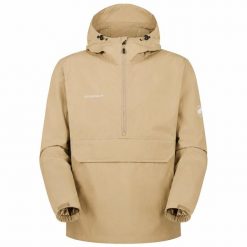 Kurtka Mammut Hiking Wb Hooded Anorak Dorośli. Brązowe kurtki sportowe męskie Mammut, m, bez wzorów, z poliamidu, bez kaptura, outdoorowe. Za 727.99 zł.