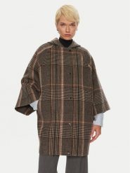 Weekend Max Mara Płaszcz wełniany Agitare 2425496012 Czarny Loose Fit. Czarne płaszcze damskie Weekend Max Mara, na zimę, bez wzorów, z wełny, bez kołnierzyka, bez kaptura. Za 3,049.00 zł.