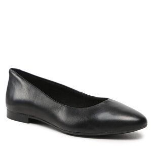 Baleriny Lasocki. Czarne balerinki damskie Lasocki, bez wzorów, bez obcasa, bez zapięcia. Za 139.99 zł.