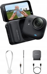 Insta360 GO Ultra Kamera 4K FlowState bateria 200min Czarna Standard Bundle. Kamery sportowe INSTA360. Za 2,289.00 zł.