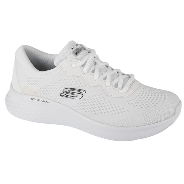 Obuwie Sportowe Damskie Skechers Skech Lite Biały. Białe obuwie sportowe damskie Skechers, bez wzorów, z materiału, bez zapięcia, trekkingowe, Skechers Sport. Za 320.00 zł.