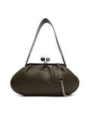 Weekend Max Mara Torebka Cubico 2525516194600 Khaki. Brązowe torebki do ręki damskie Weekend Max Mara, bez wzorów, ze skóry, bez dodatków. Za 1,819.00 zł.