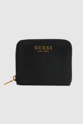 GUESS Mały czarny portfel Arja. Czarne portfele damskie Guess. W wyprzedaży za 190.99 zł.