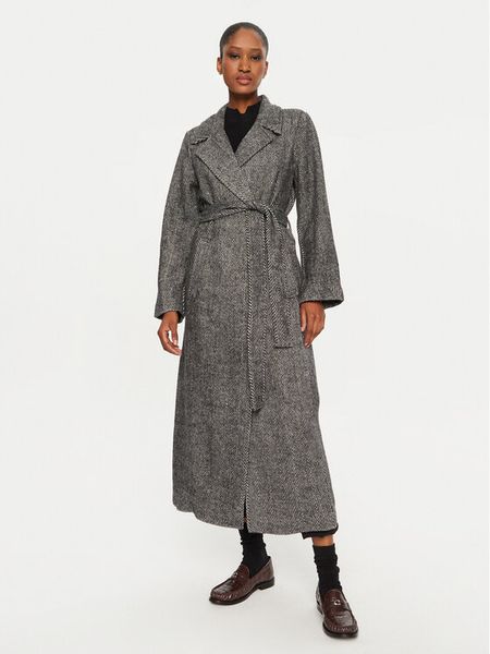 OUI Płaszcz przejściowy 88952 Szary Regular Fit. Szare płaszcze damskie Oui, bez wzorów, z syntetyku, bez kołnierzyka, bez kaptura. Za 869.99 zł.