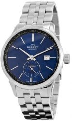 Zegarek Bisset Szwajcarski zegarek męski AUTOMAT szklany szafirowy srebrny gt. Niebieskie zegarki męskie Bisset, bez wzorów, srebrne. Za 2,549.00 zł.